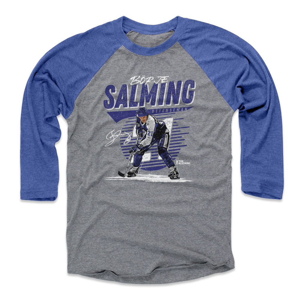 Borje Salming Men&#39;s Baseball T-Shirt | 500 LEVEL