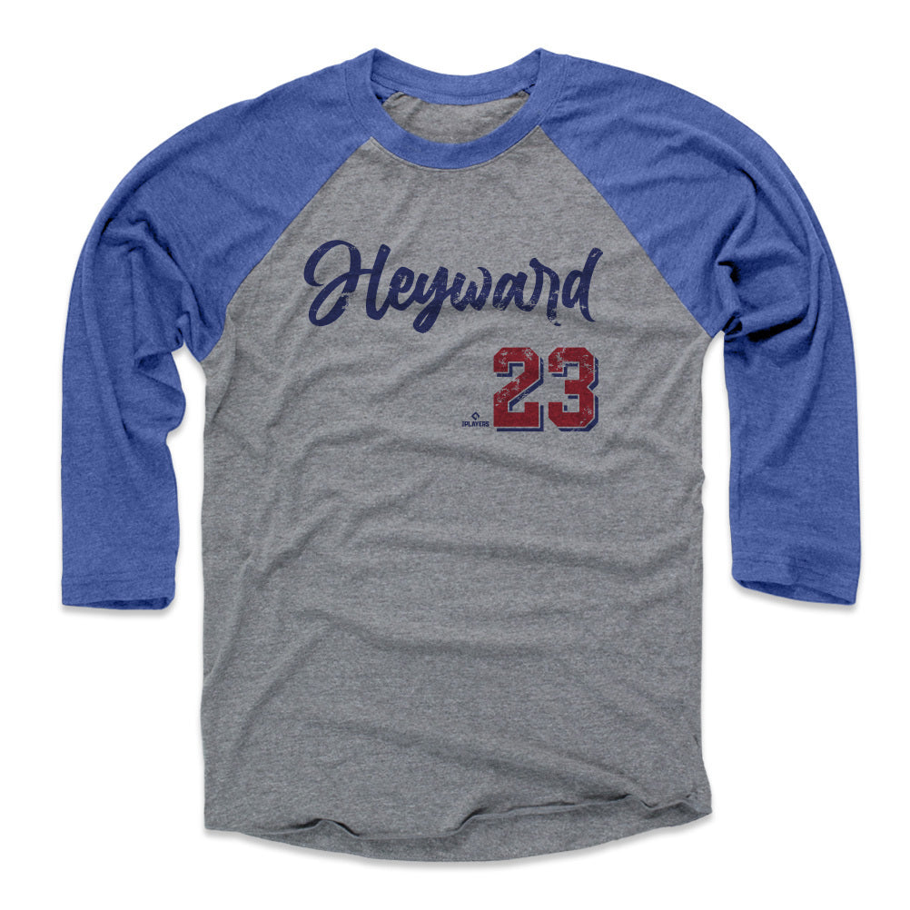  500 LEVEL Jason Heyward Long Sleeve Shirt - Jason Heyward Los  Angeles Font : Sports & Outdoors