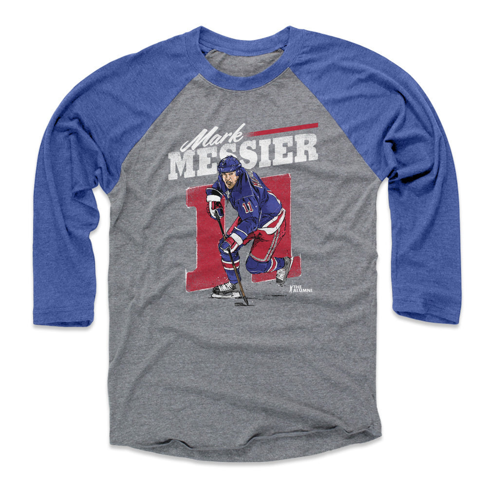 Mark Messier Men&#39;s Baseball T-Shirt | 500 LEVEL