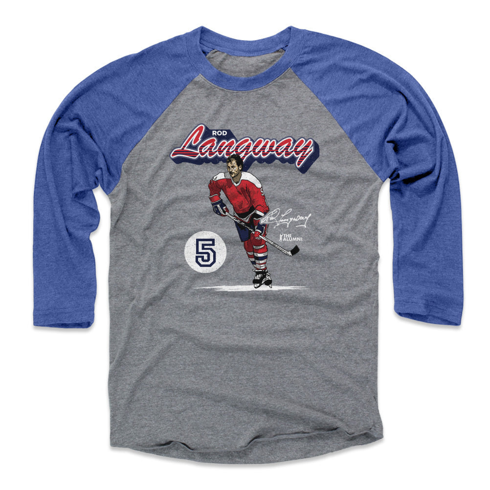 Rod Langway Men&#39;s Baseball T-Shirt | 500 LEVEL