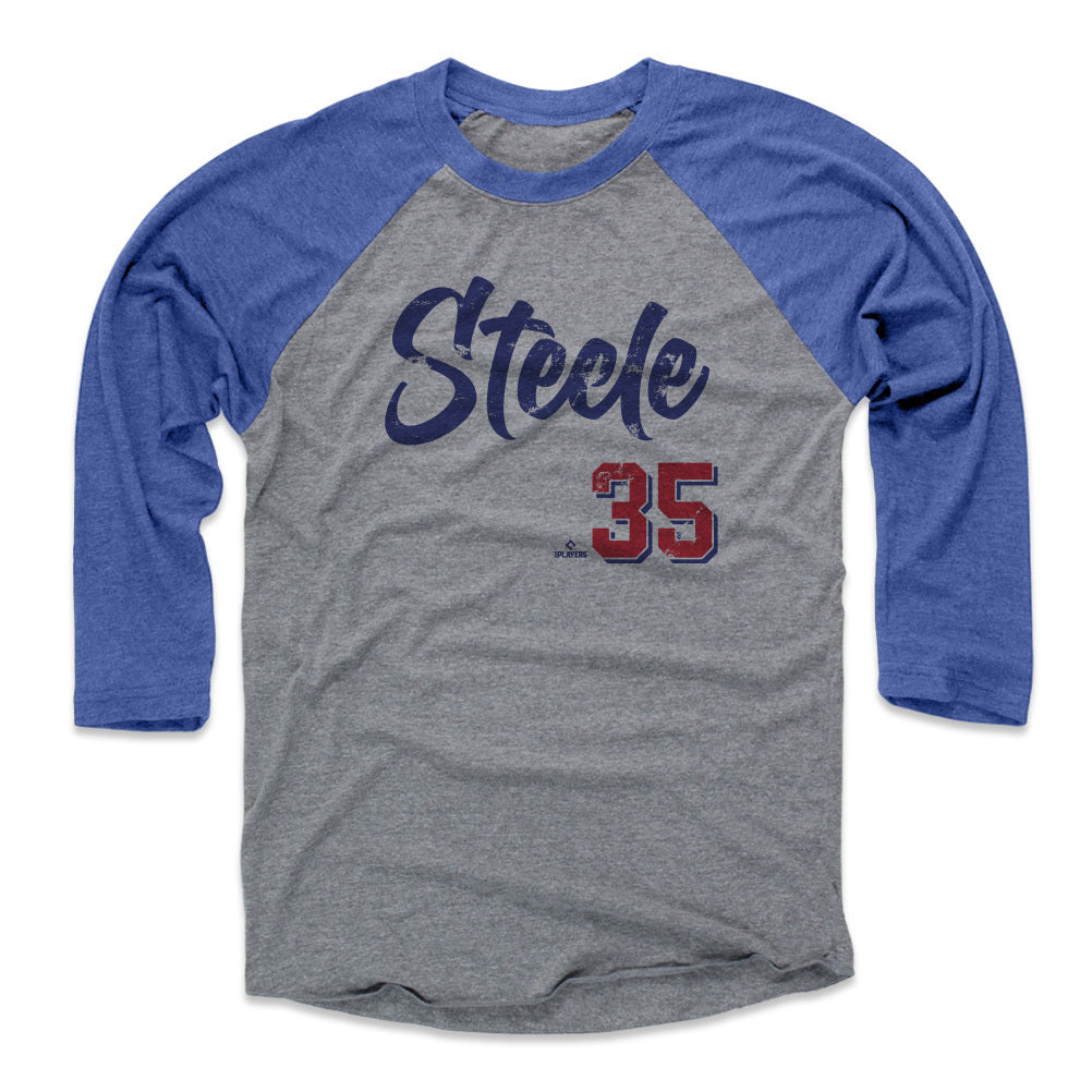 Justin Steele Men&#39;s Baseball T-Shirt | 500 LEVEL