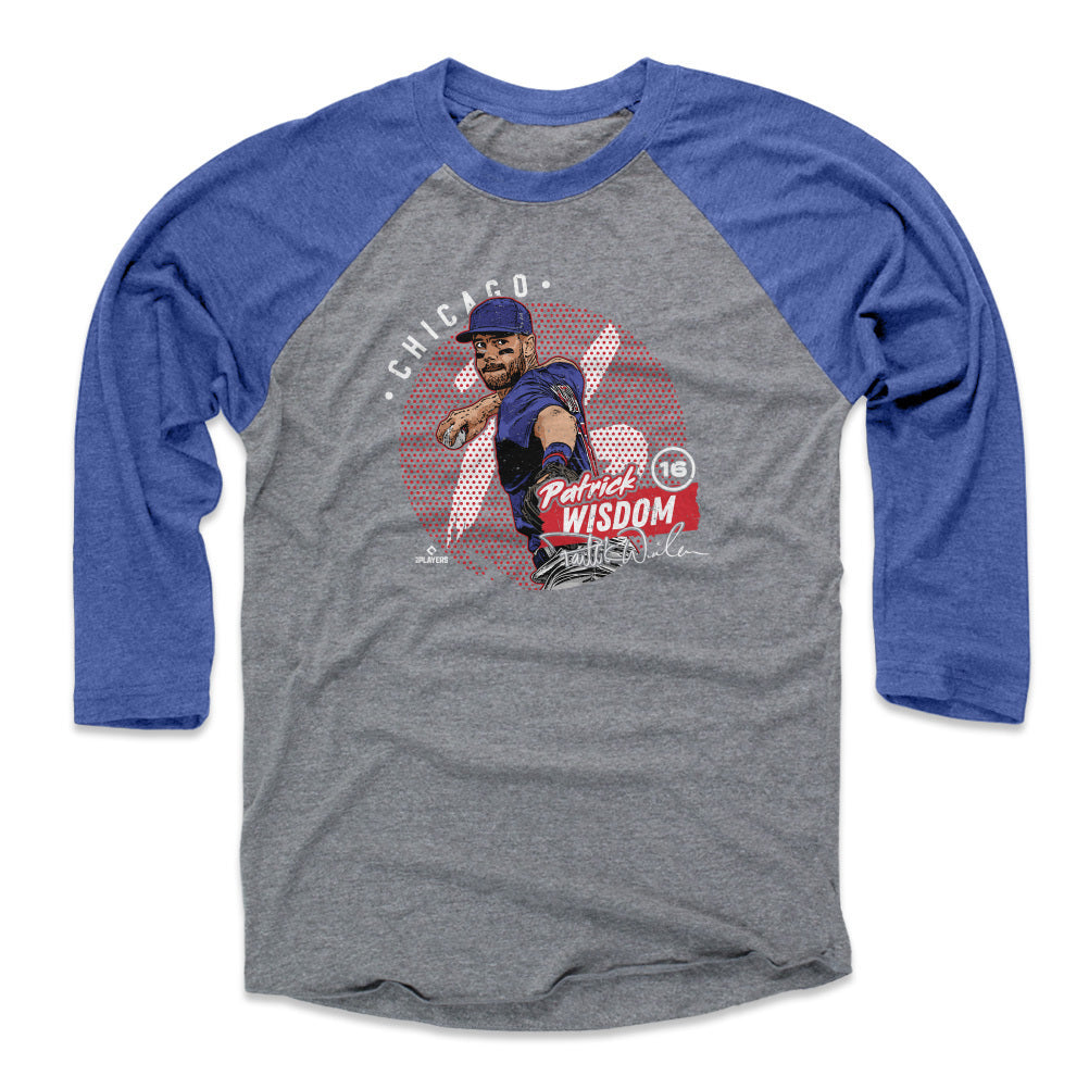 Patrick Wisdom Men&#39;s Baseball T-Shirt | 500 LEVEL