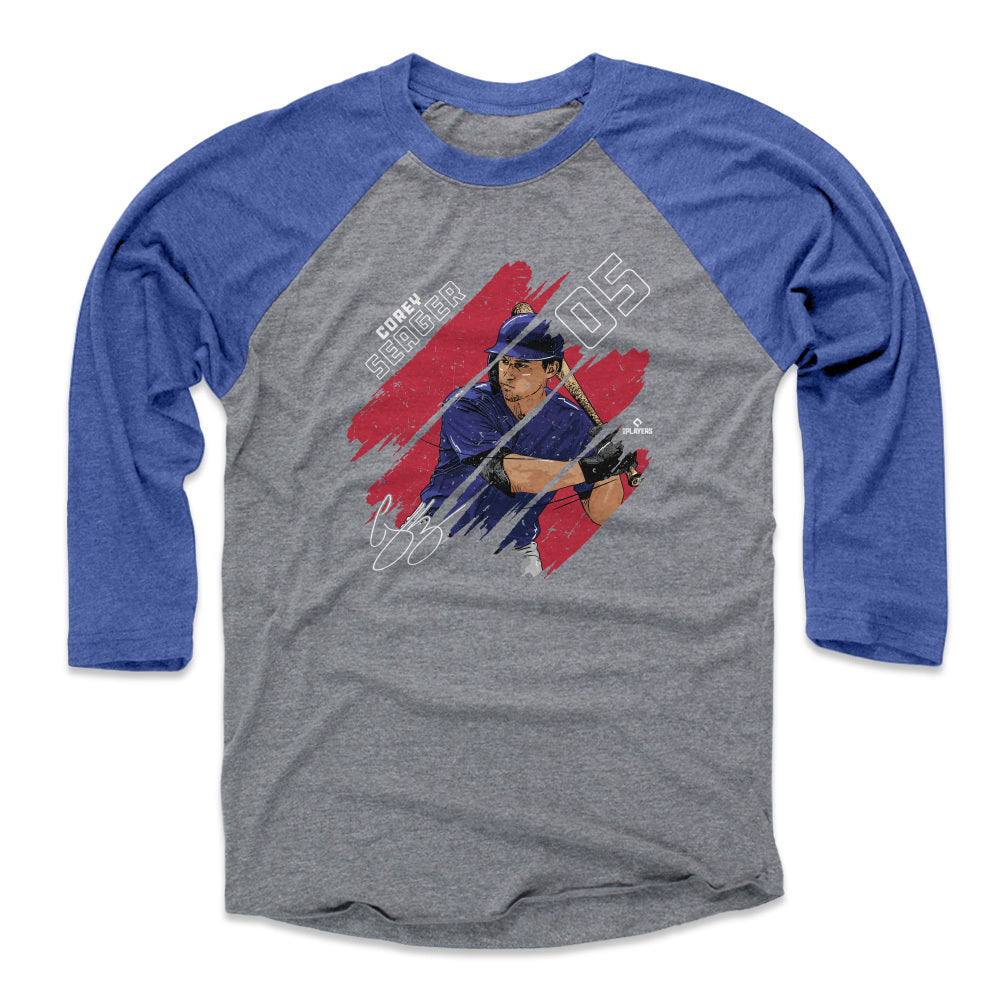 Corey Seager Men&#39;s Baseball T-Shirt | 500 LEVEL