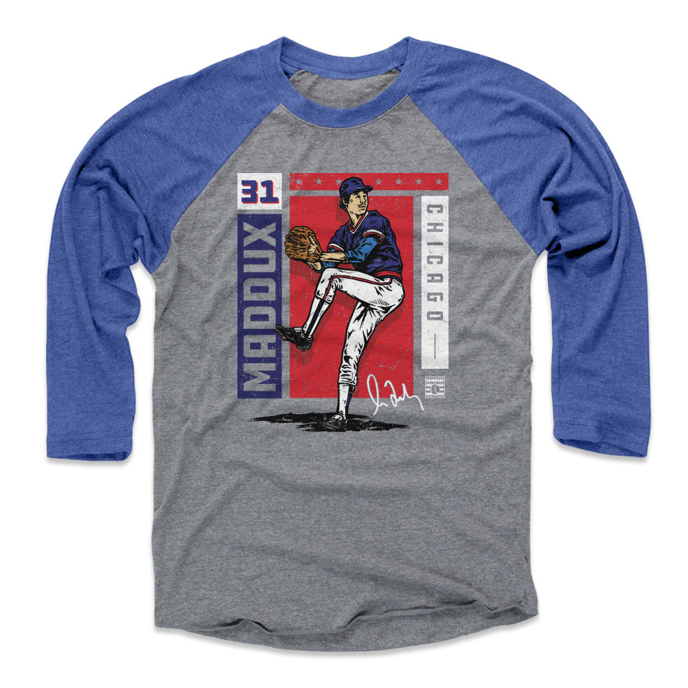 Greg Maddux Men&#39;s Baseball T-Shirt | 500 LEVEL