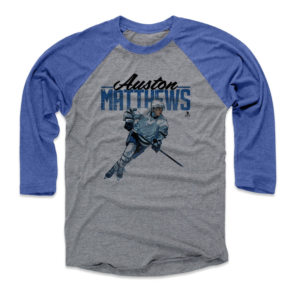 Auston Matthews Men&#39;s Baseball T-Shirt | 500 LEVEL