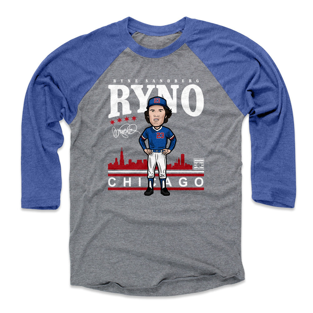 Ryne Sandberg Men's Cotton T-shirt Chicago Baseball Ryne 