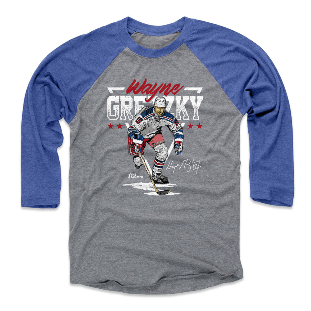 Wayne Gretzky Men&#39;s Baseball T-Shirt | 500 LEVEL