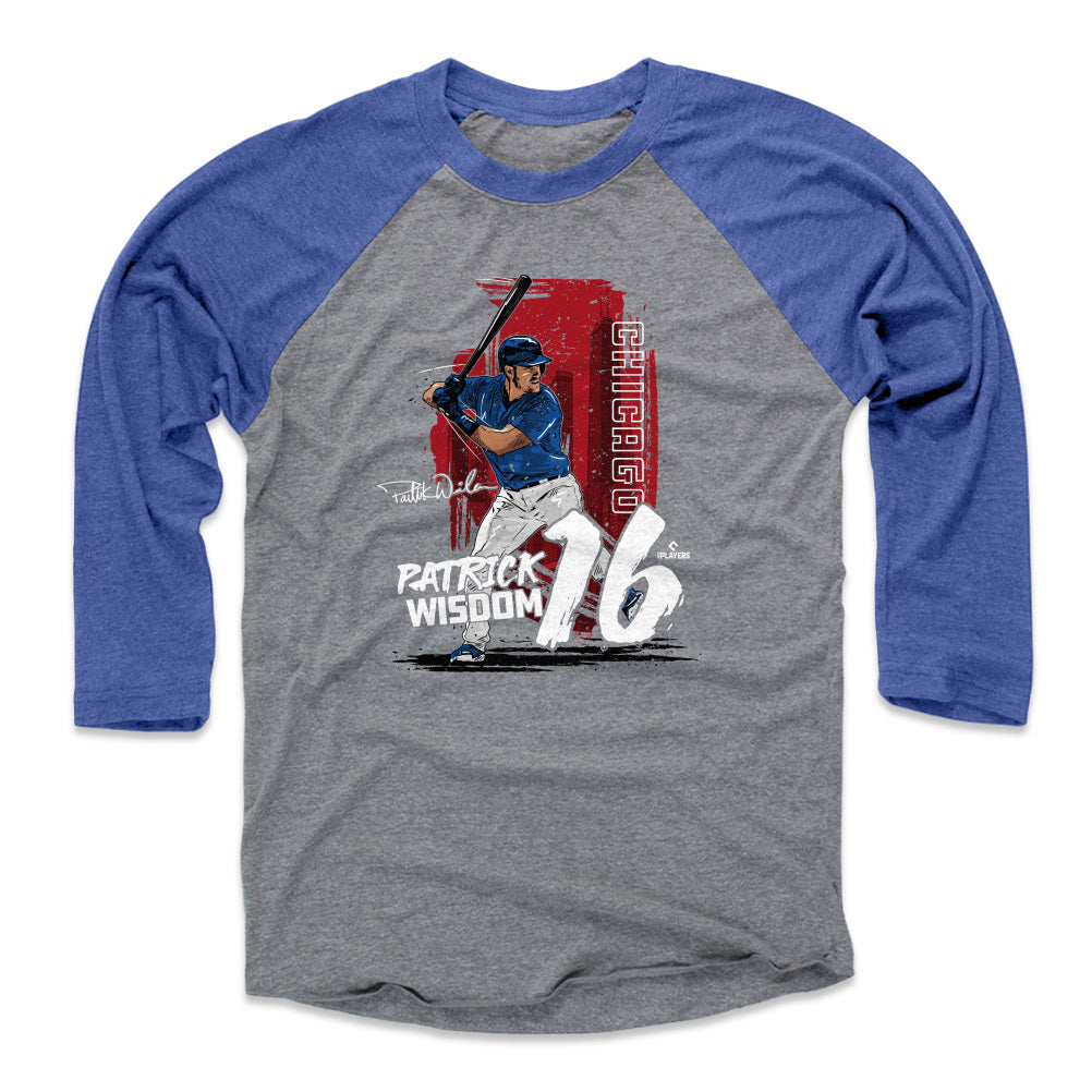 Patrick Wisdom Men&#39;s Baseball T-Shirt | 500 LEVEL