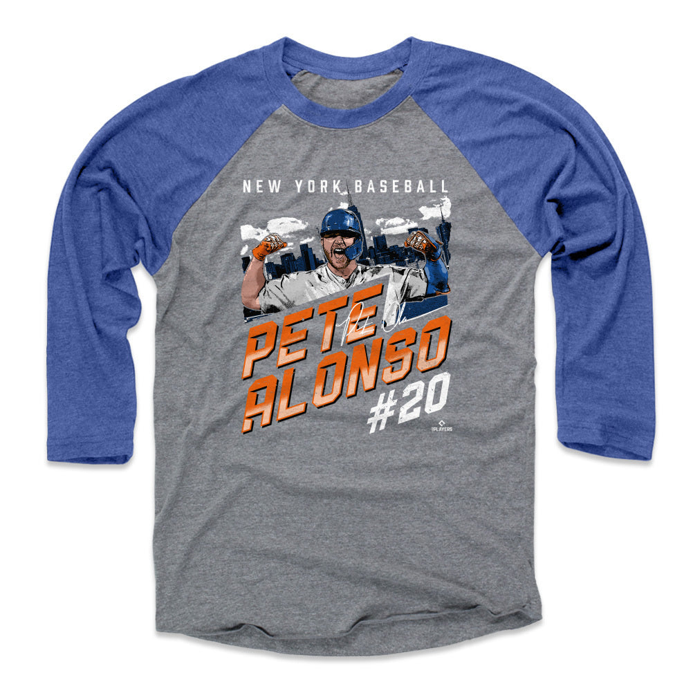 Pete Alonso Men&#39;s Baseball T-Shirt | 500 LEVEL