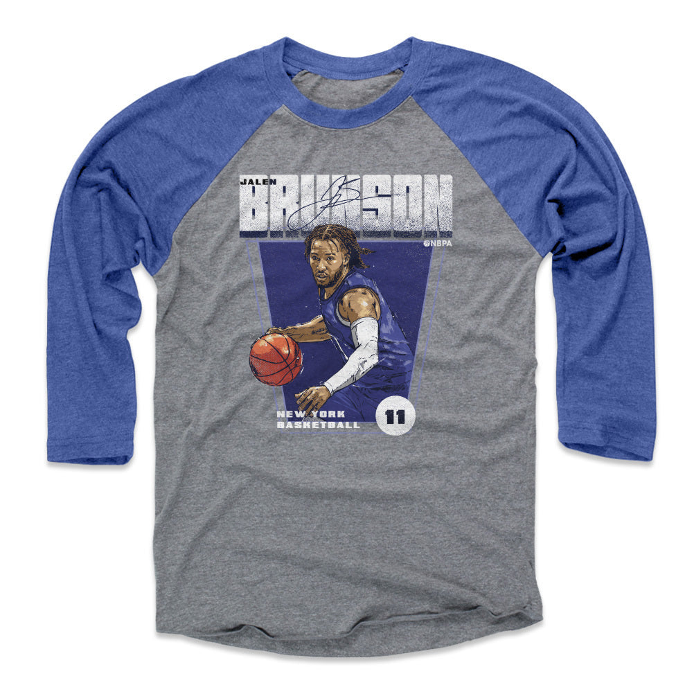 Jalen Brunson Men&#39;s Baseball T-Shirt | 500 LEVEL