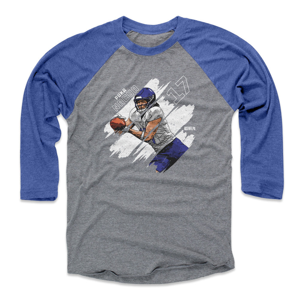 Los Angeles Men's Cotton T-Shirt - Heather Gray - Los Angeles | 500 Level Major League Baseball Players Association (MLBPA)