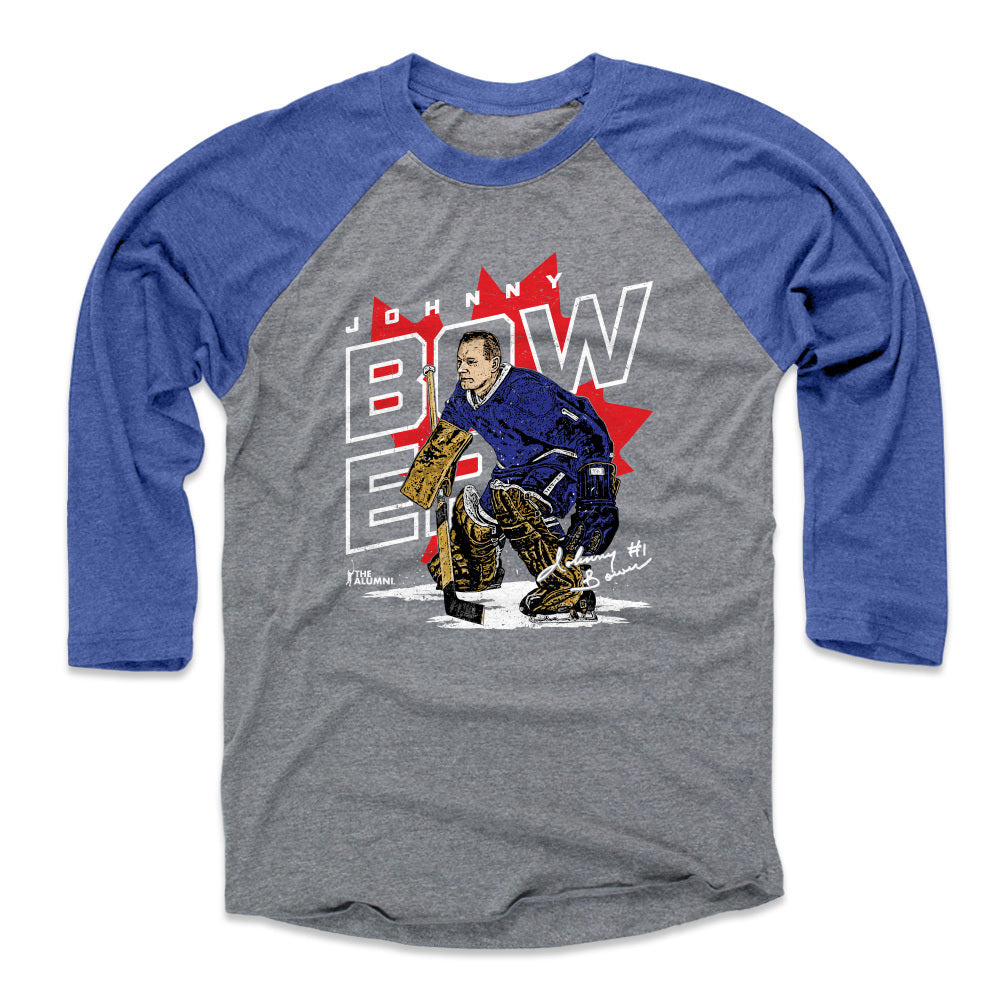 Johnny Bower Men&#39;s Baseball T-Shirt | 500 LEVEL