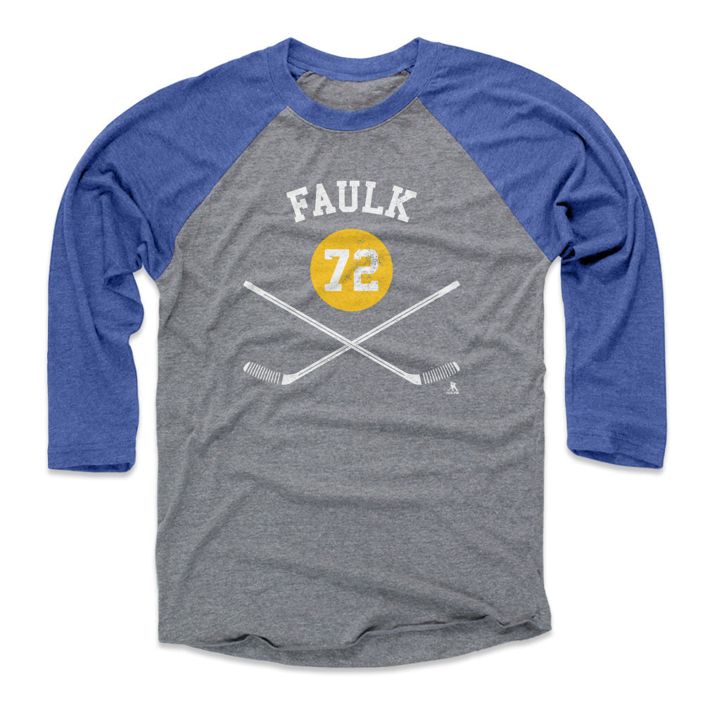 Justin Faulk Men&#39;s Baseball T-Shirt | 500 LEVEL