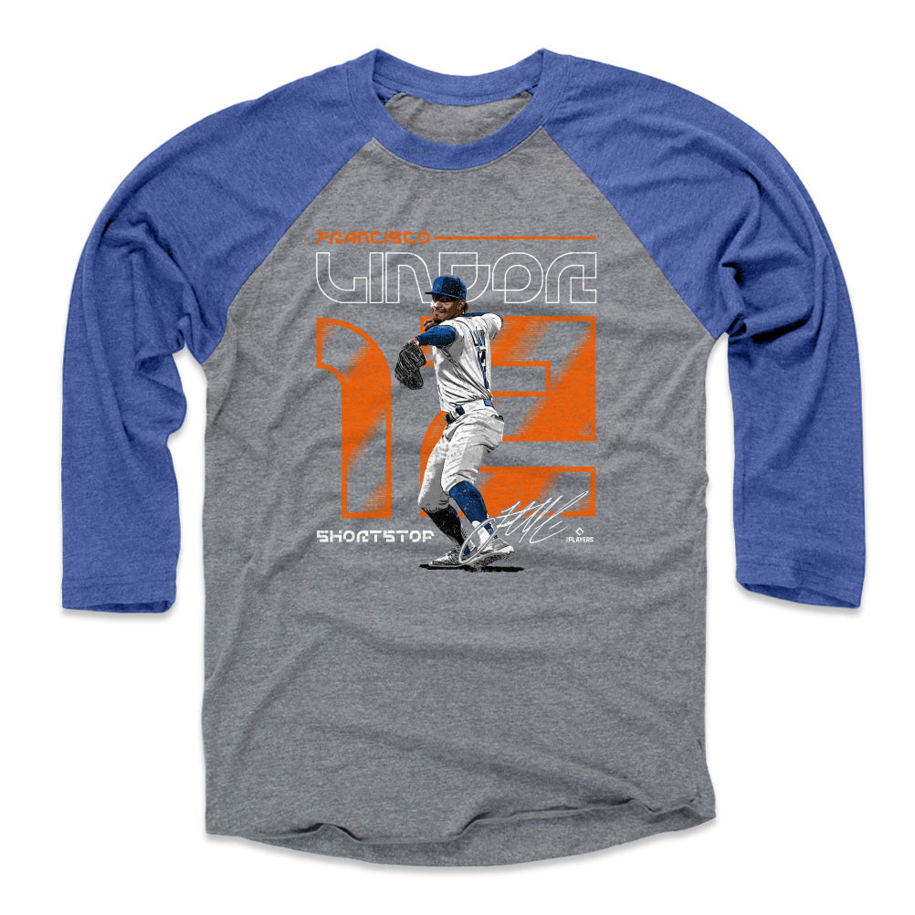 Francisco Lindor Men&#39;s Baseball T-Shirt | 500 LEVEL