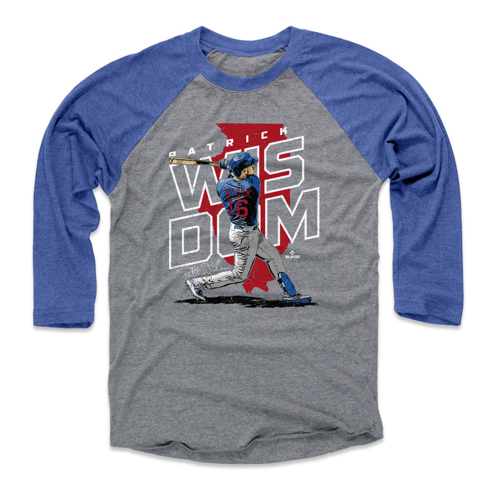 Patrick Wisdom Men&#39;s Baseball T-Shirt | 500 LEVEL