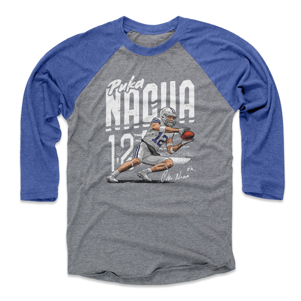 Puka Nacua Men&#39;s Baseball T-Shirt | 500 LEVEL