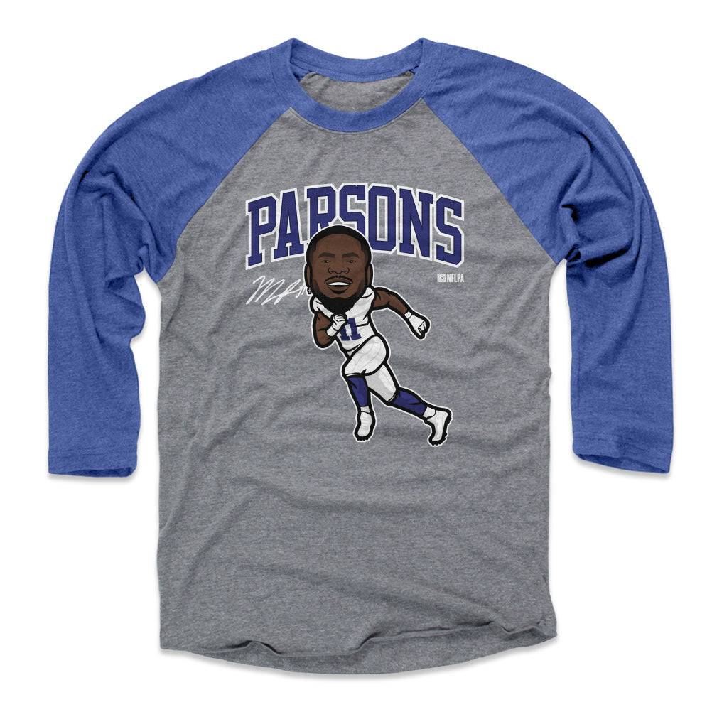 Micah Parsons Men&#39;s Baseball T-Shirt | 500 LEVEL