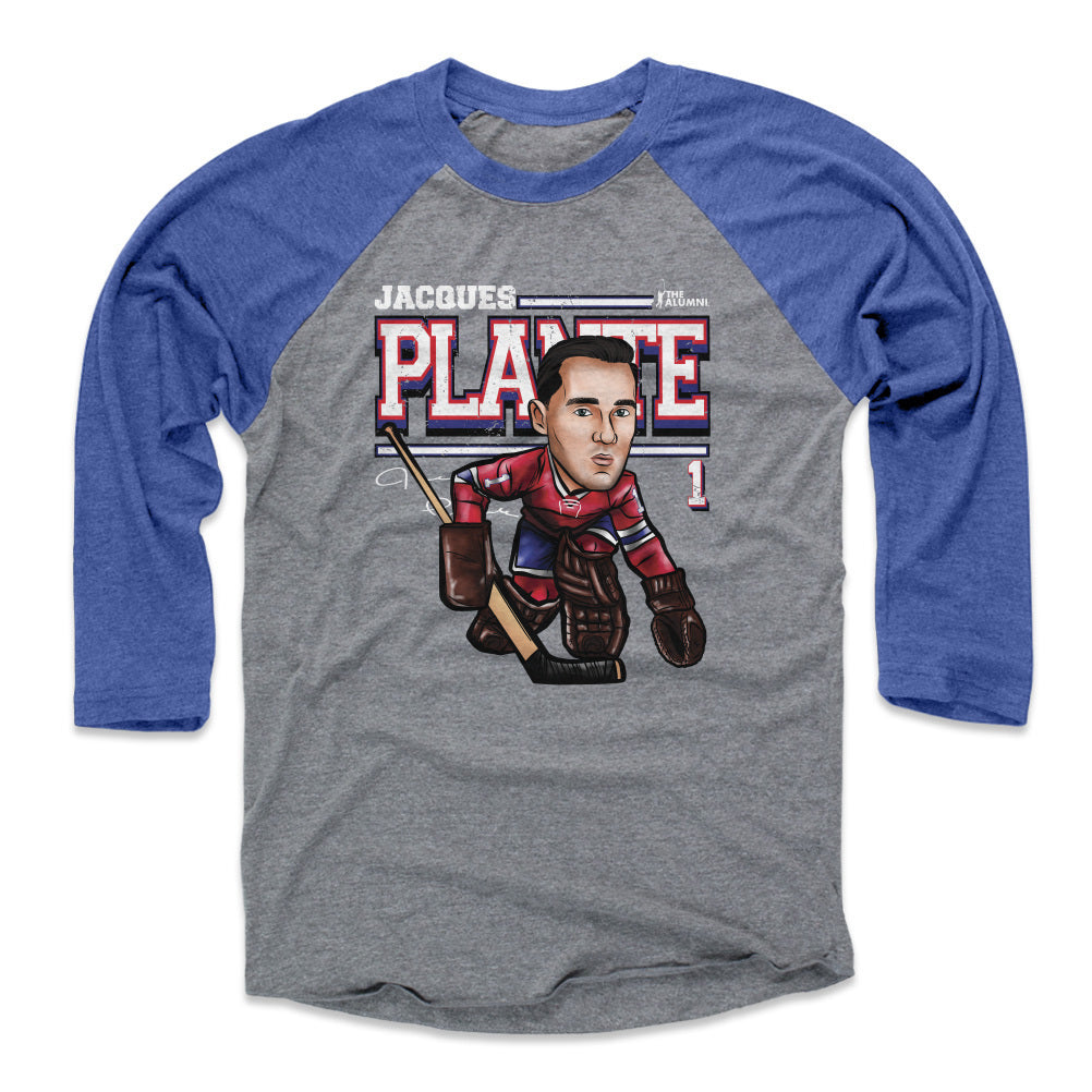 Jacques Plante Men&#39;s Baseball T-Shirt | 500 LEVEL