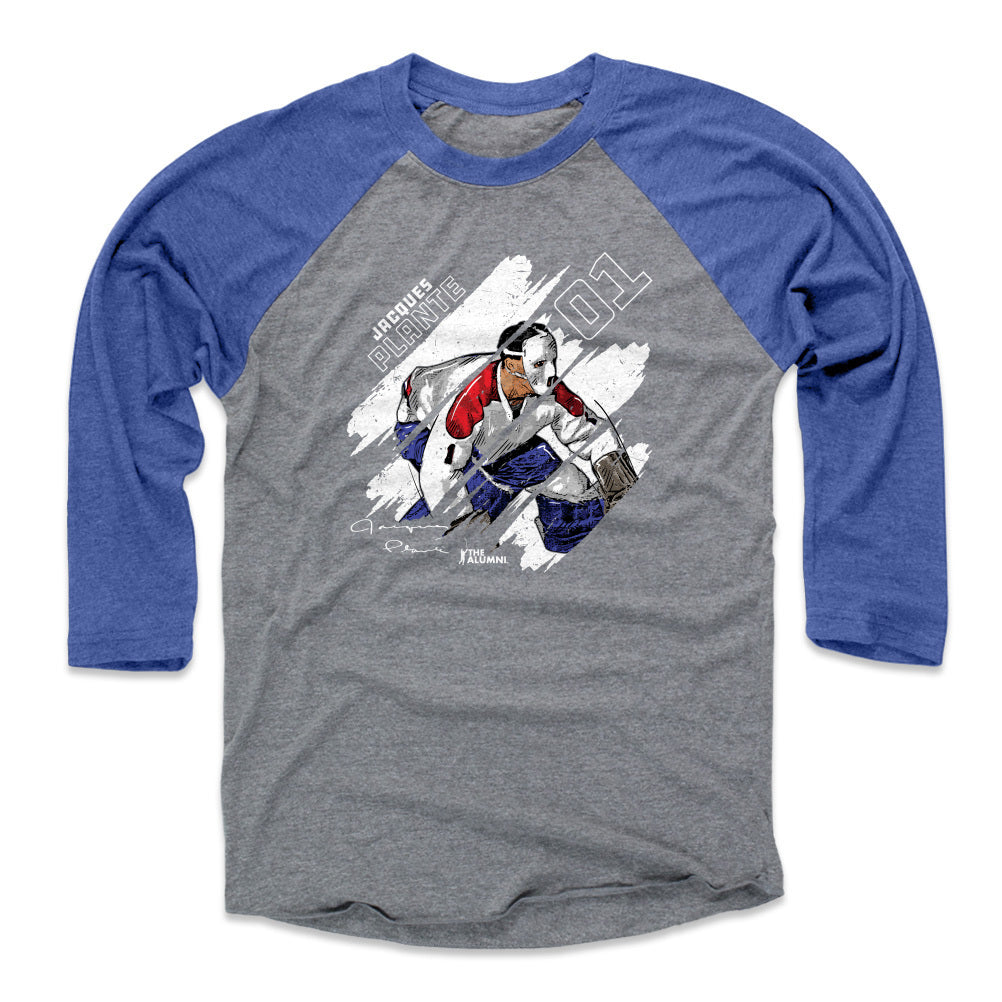 Jacques Plante Men&#39;s Baseball T-Shirt | 500 LEVEL