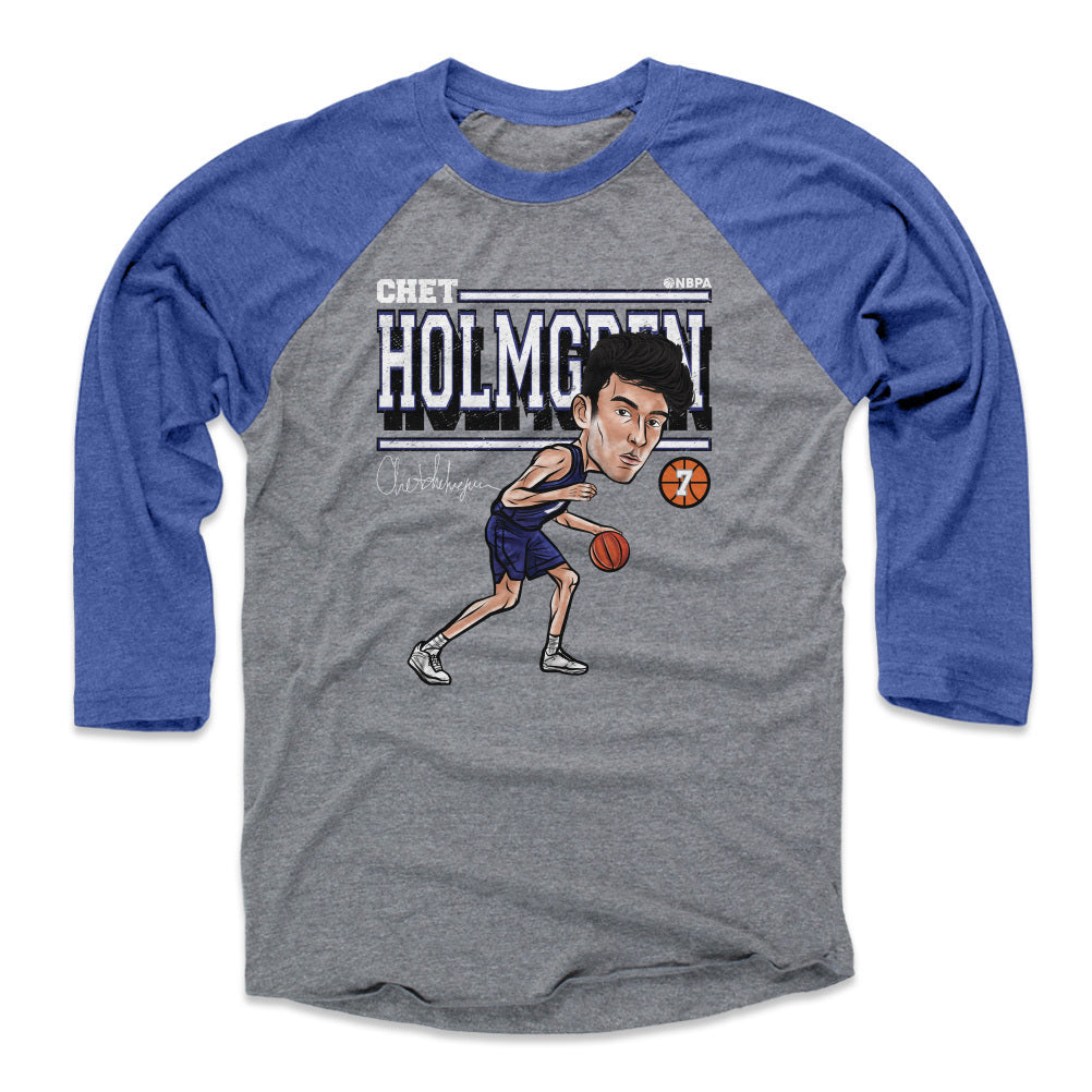 Chet Holmgren Men&#39;s Baseball T-Shirt | 500 LEVEL