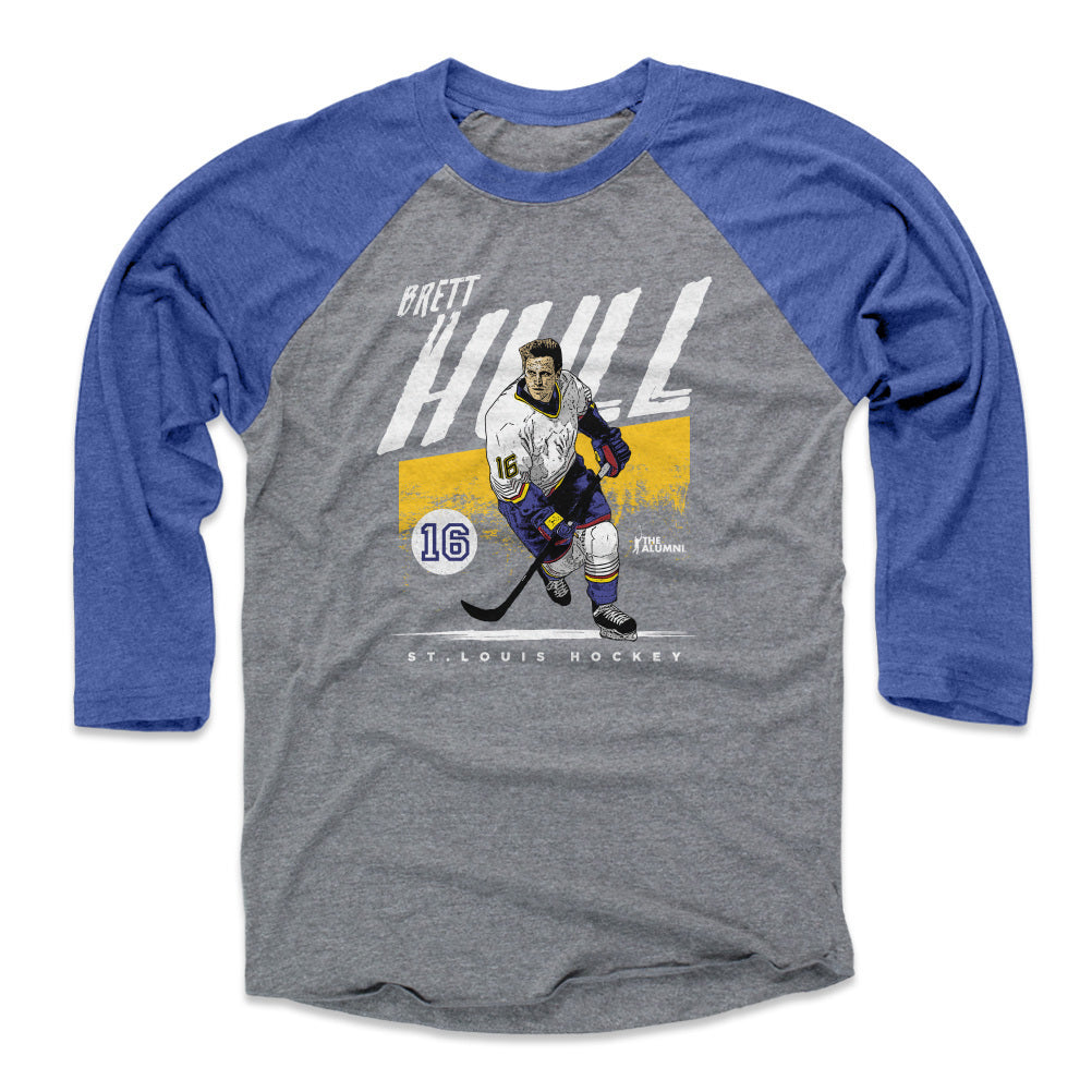 Brett Hull Men&#39;s Baseball T-Shirt | 500 LEVEL