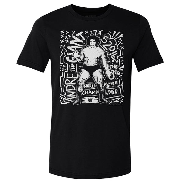 Andre The Giant Shirt | Legends WWE Men's Cotton T-Shirt | 500 Level ...