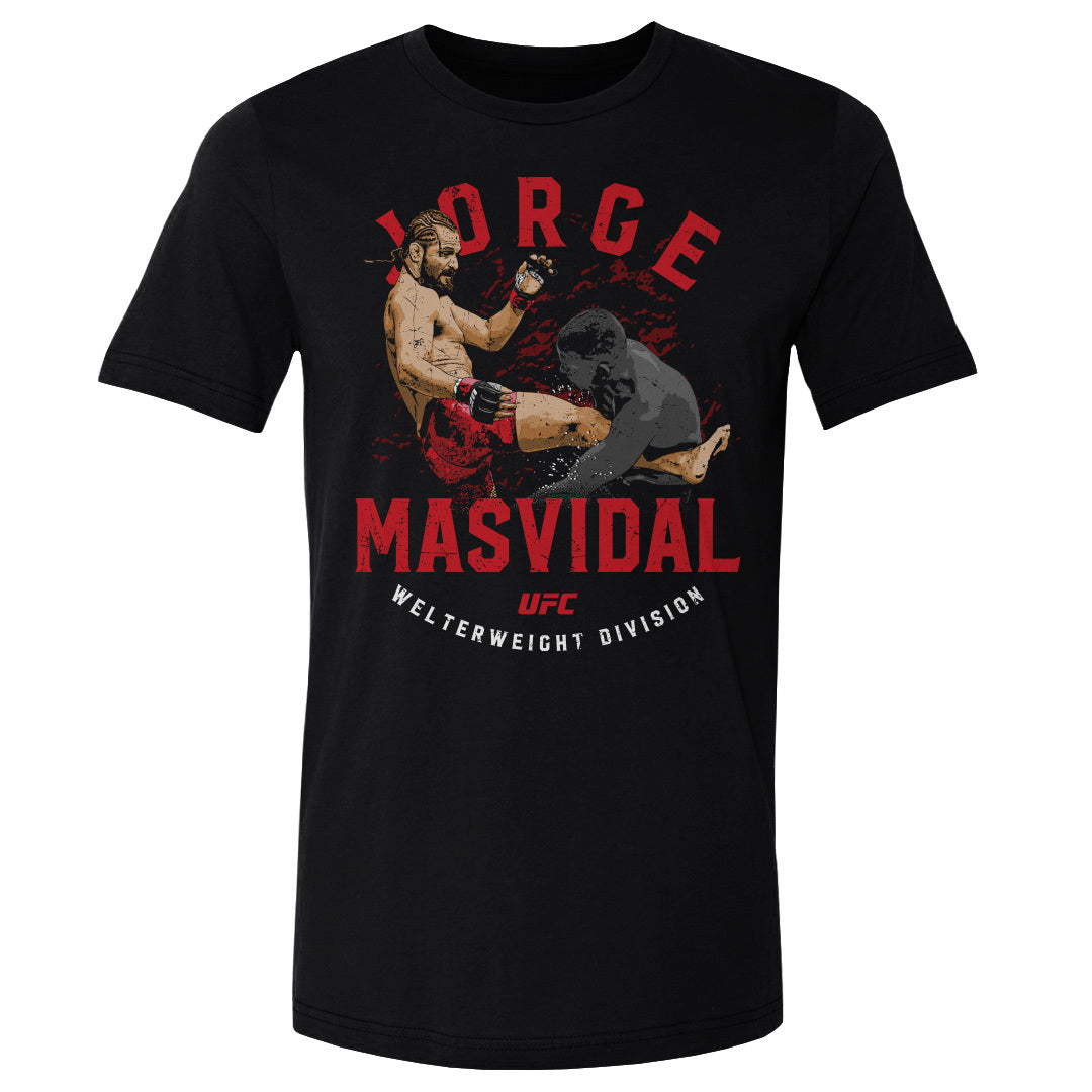 Jorge Masvidal Men&#39;s Cotton T-Shirt | 500 LEVEL