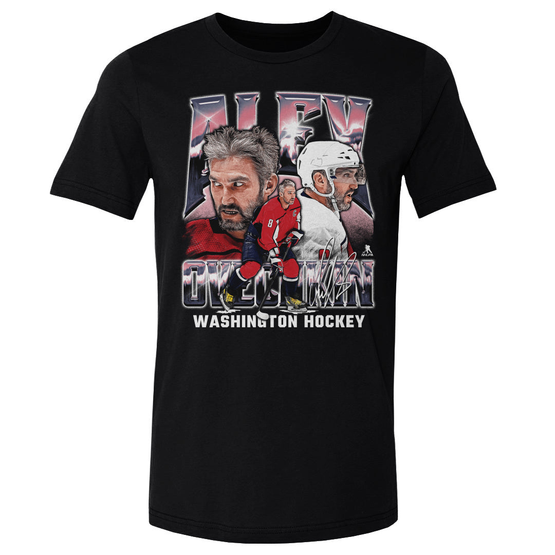 Alex Ovechkin Men&#39;s Cotton T-Shirt | 500 LEVEL