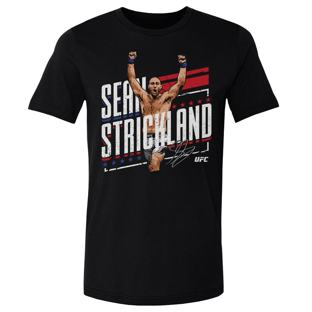 Sean Strickland Men&#39;s Cotton T-Shirt | 500 LEVEL