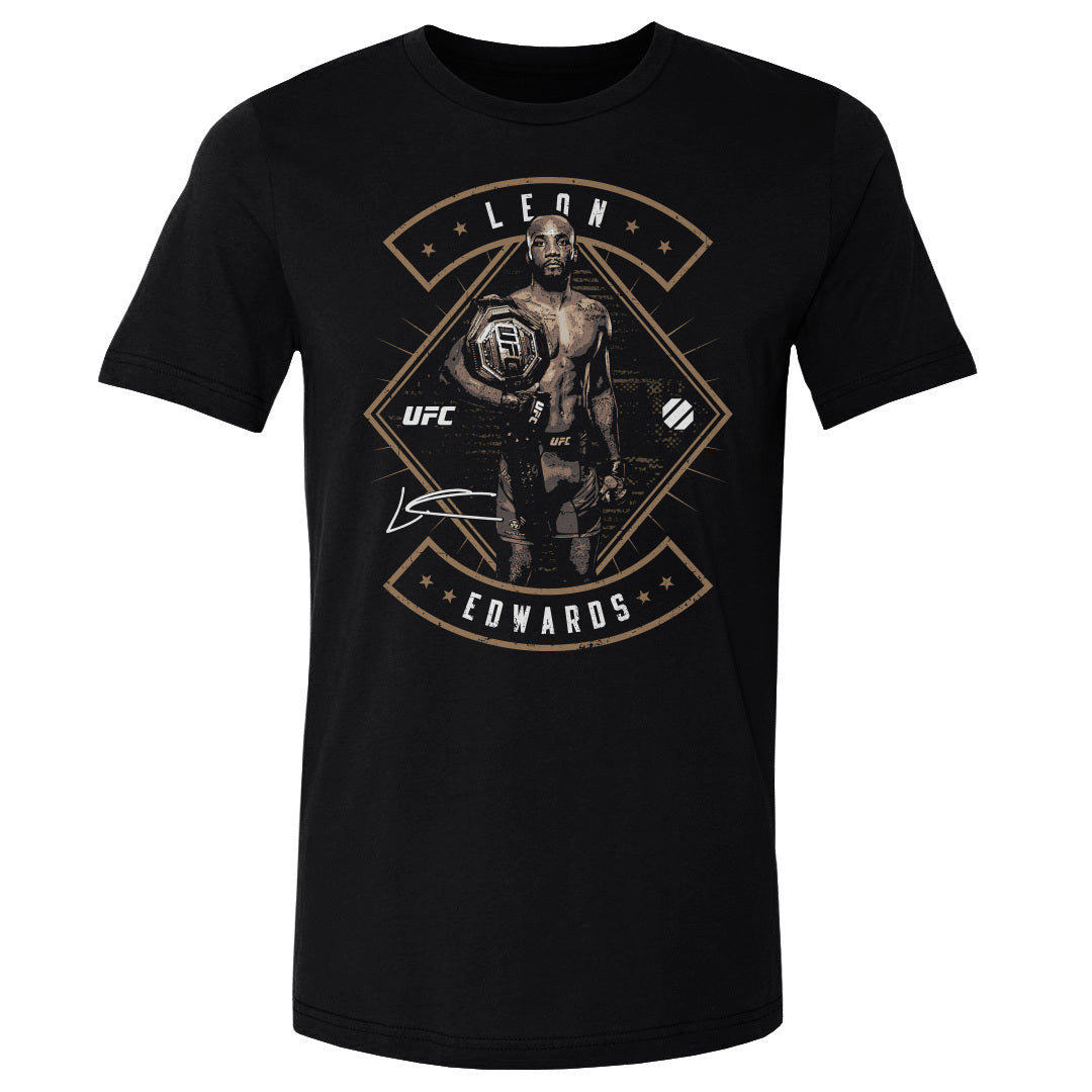 Leon Edwards Men&#39;s Cotton T-Shirt | 500 LEVEL