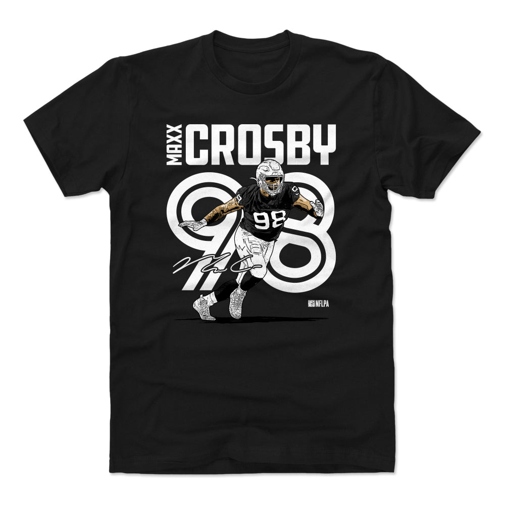 Maxx Crosby Shirt, Las Vegas Football Men's Cotton T-Shirt