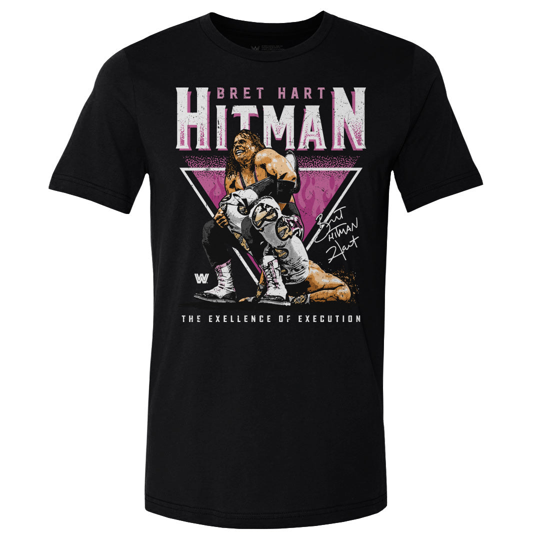 Bret Hart Shirt, Legends WWE Men's Cotton T-Shirt