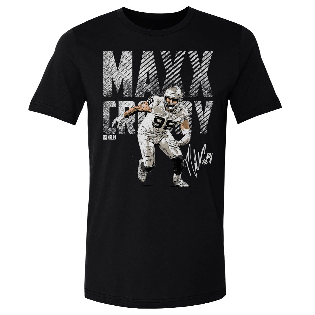 Maxx Crosby Shirt, Las Vegas Football Men's Cotton T-Shirt