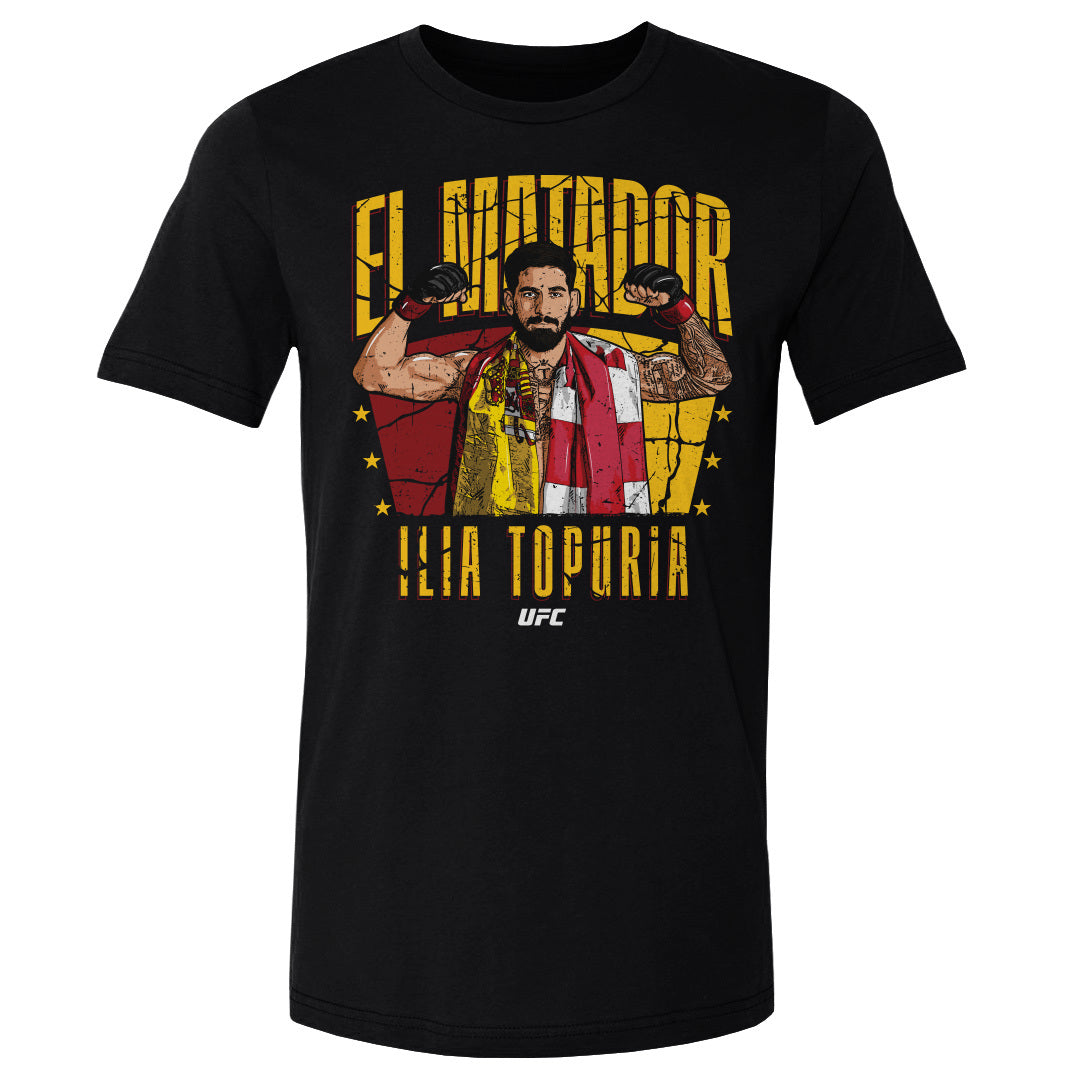 Ilia Topuria Men&#39;s Cotton T-Shirt | 500 LEVEL