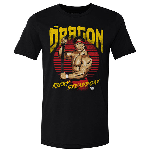 Ricky The Dragon Steamboat Shirt | Legends WWE Men's Cotton T-Shirt ...