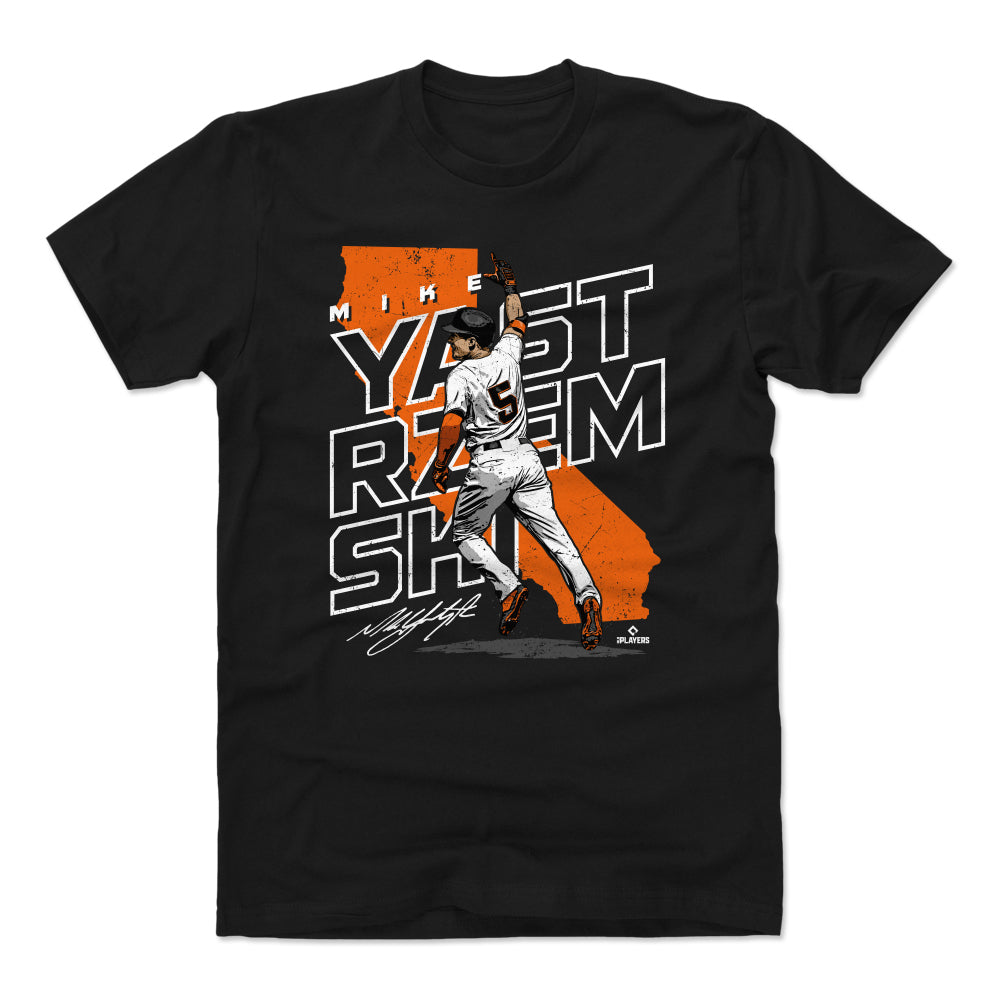Mike Yastrzemski Shirt, San Francisco Baseball Men's Cotton T-Shirt