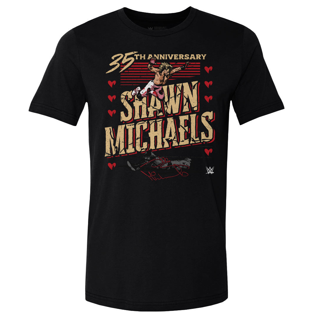 Shawn Michaels Men&#39;s Cotton T-Shirt | 500 LEVEL