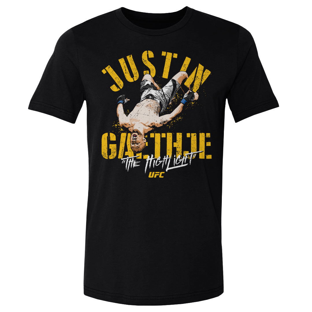 Justin Gaethje Men&#39;s Cotton T-Shirt | 500 LEVEL