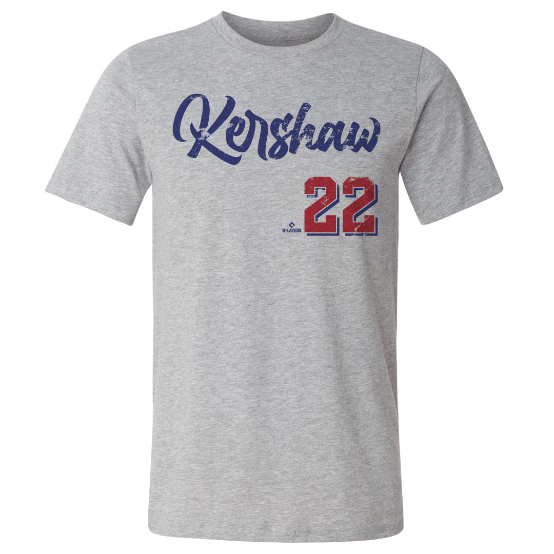 Clayton Kershaw Men&#39;s Cotton T-Shirt | 500 LEVEL