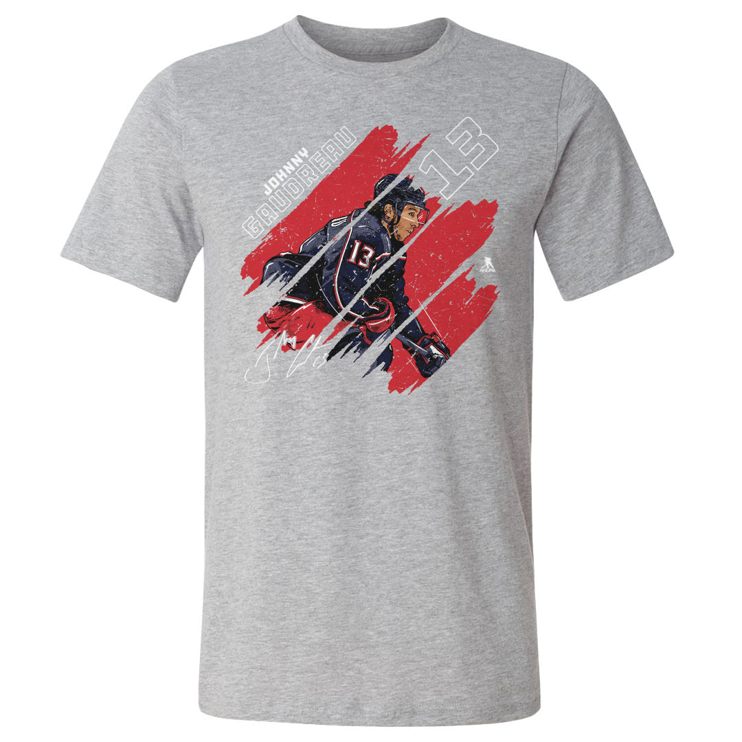 Johnny Gaudreau Men&#39;s Cotton T-Shirt | 500 LEVEL