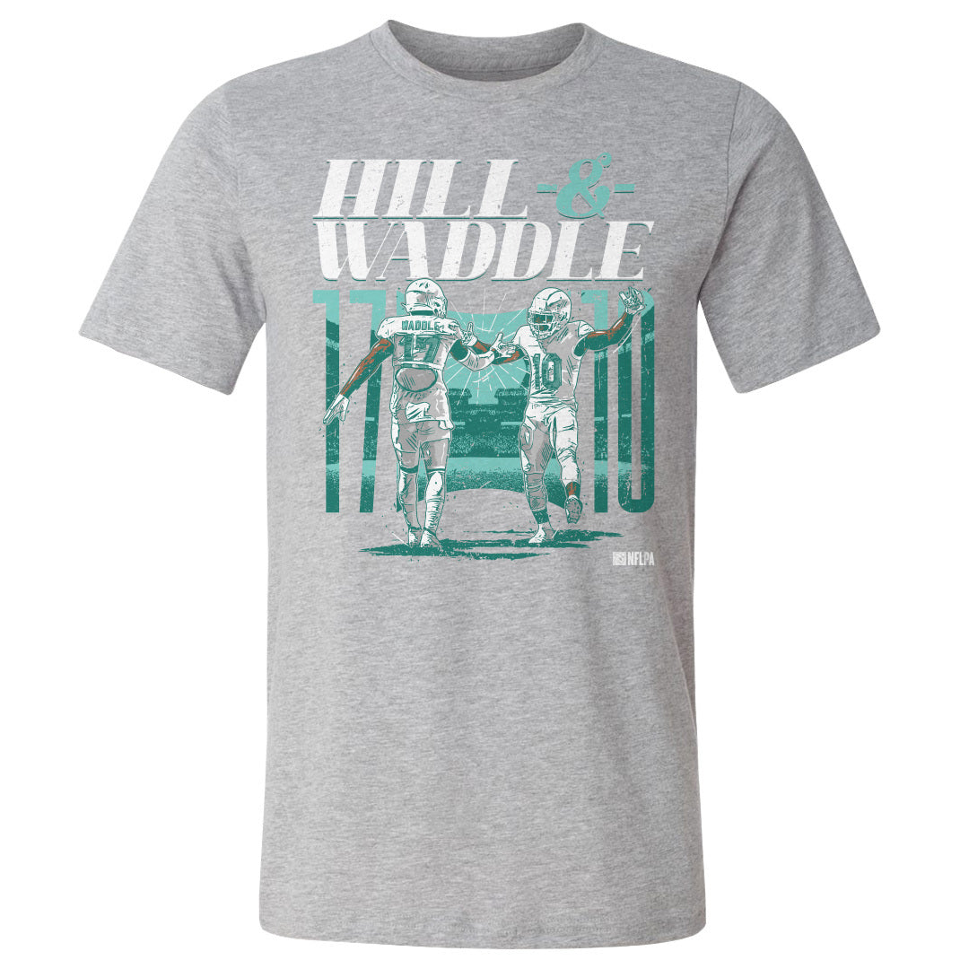 Tyreek Hill & Jaylen Waddle Miami Celebration Football Shirt