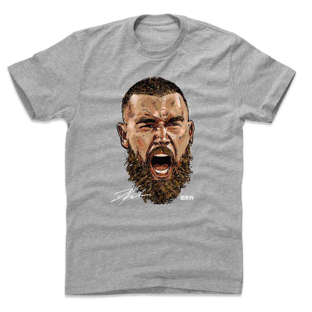 Travis Kelce Men&#39;s Cotton T-Shirt | 500 LEVEL