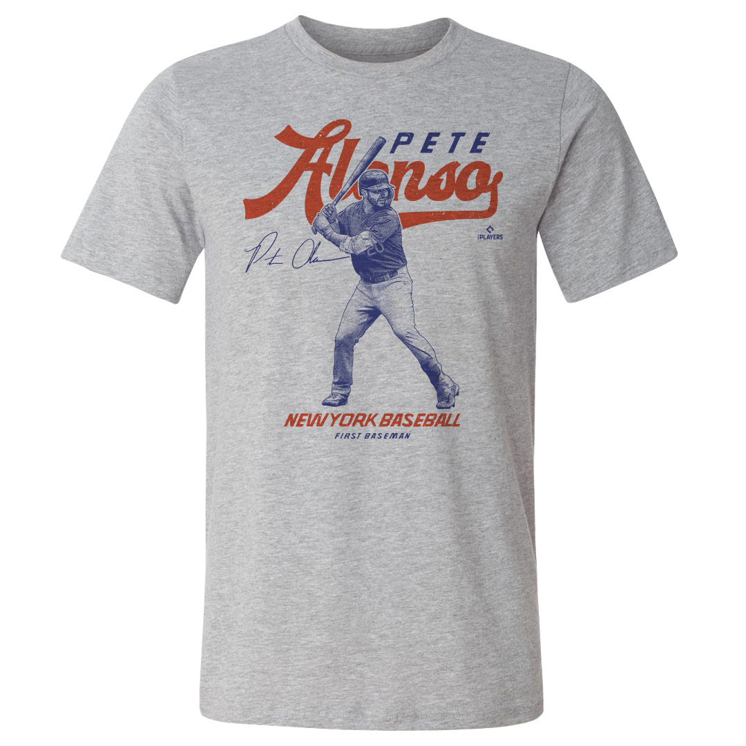 Pete Alonso Men's Cotton T-shirt New York M Baseball 