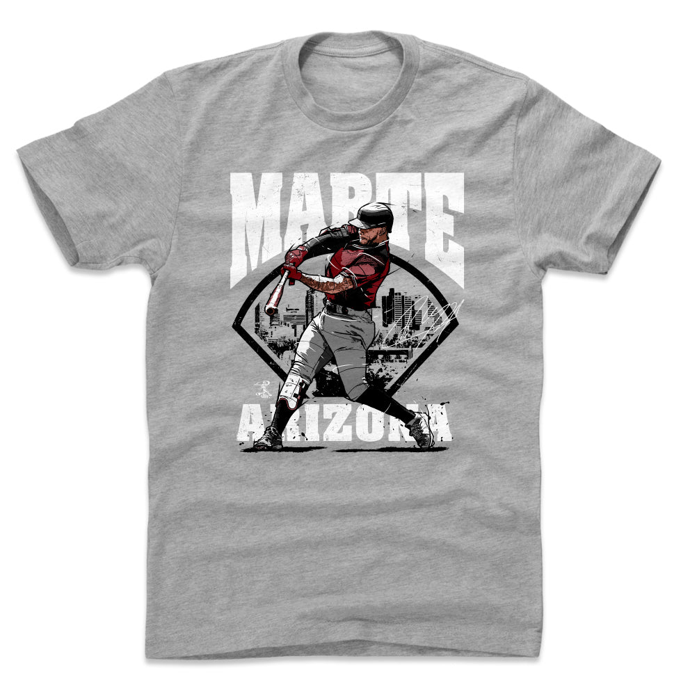 Chicago White Sox Liam Hendriks Men's Cotton T-Shirt - Heather Gray - Chicago | 500 Level Major League Baseball Players Association (MLBPA)