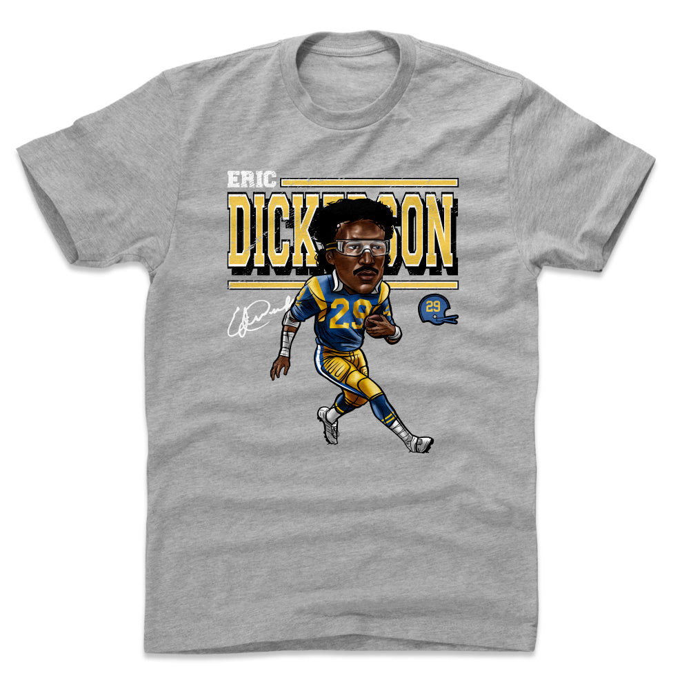 500LVL Eric Dickerson Kids T-Shirt - Los Angeles Throwbacks Eric Dickerson Cartoon Wht