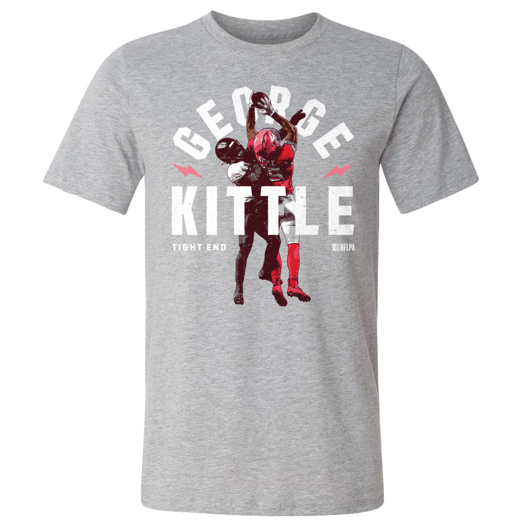 George Kittle Men&#39;s Cotton T-Shirt | 500 LEVEL