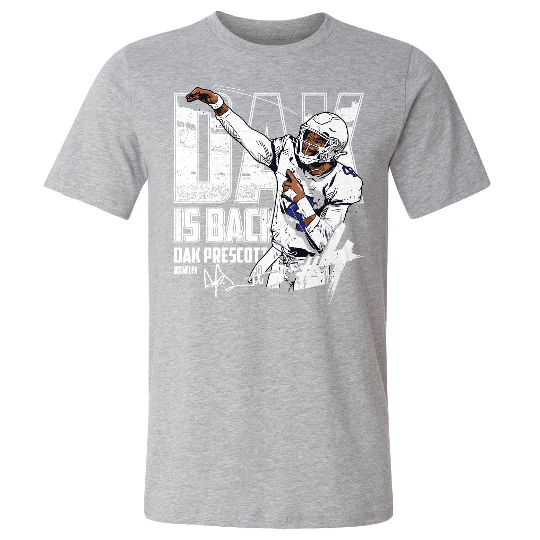 Dak Prescott Shirt, Dallas Football Men's Cotton T-Shirt