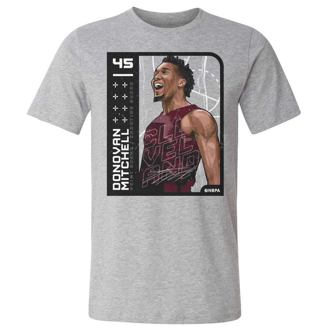 Donovan Mitchell Men&#39;s Cotton T-Shirt | 500 LEVEL