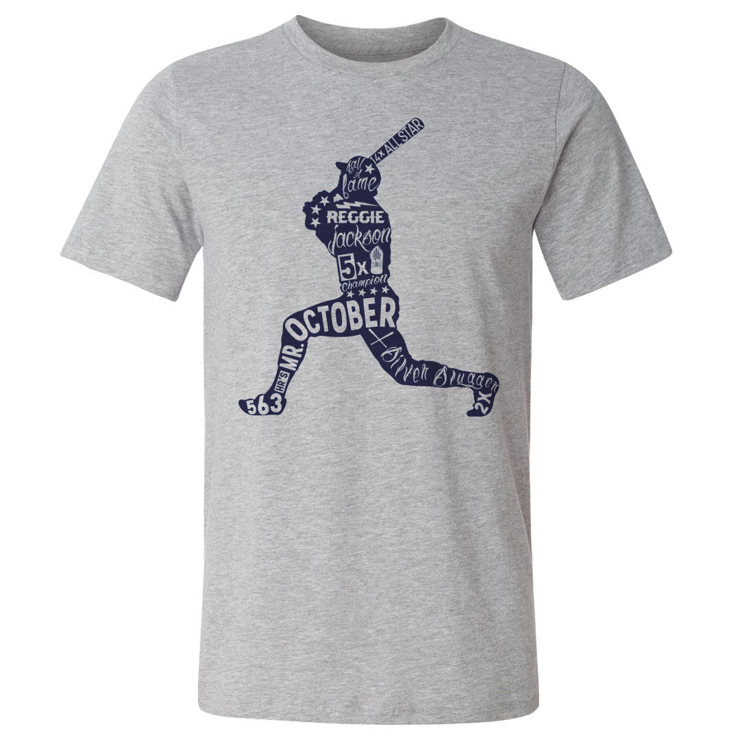 Reggie Jackson Men&#39;s Cotton T-Shirt | 500 LEVEL