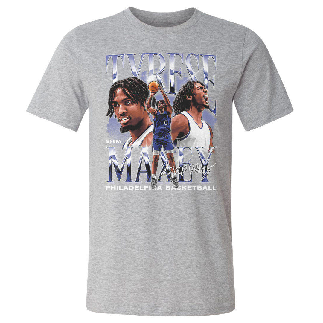 Tyrese Maxey Men&#39;s Cotton T-Shirt | 500 LEVEL